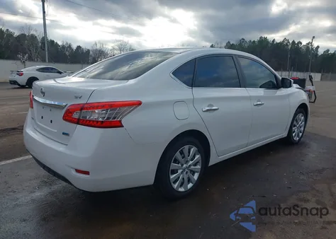 2013 Nissan Sentra Sv z USA, uszkodzony, nr VIN 3N1AB7AP3DL674402